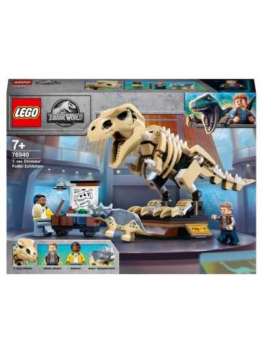 Lego Jurassic World 76940 - T-Rex Dinosaur Fossil Exhibition - LEG6360169 | Futurartb2b Ingrosso Giocattoli