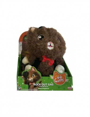 44 Gatti - Peluche Gas con canzone - WON7600170200-2 | Futurartb2b Ingrosso Giocattoli