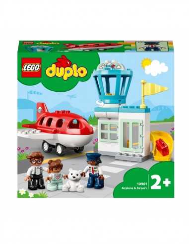 Lego Duplo 10961 - Aereo e Aeroporto - LEG6361673 | Futurartb2b Ingrosso Giocattoli