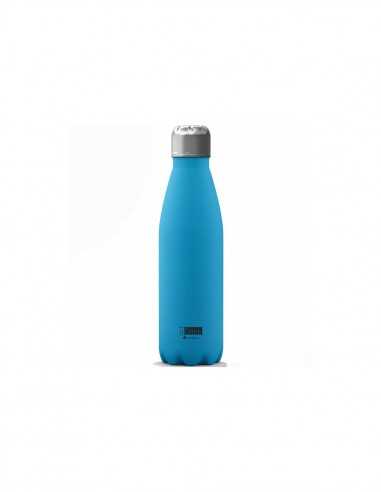 I Drink - Borraccia termica Azzurra 500 ml in Acciaio - TOTID0001 | Futurartb2b Ingrosso Giocattoli