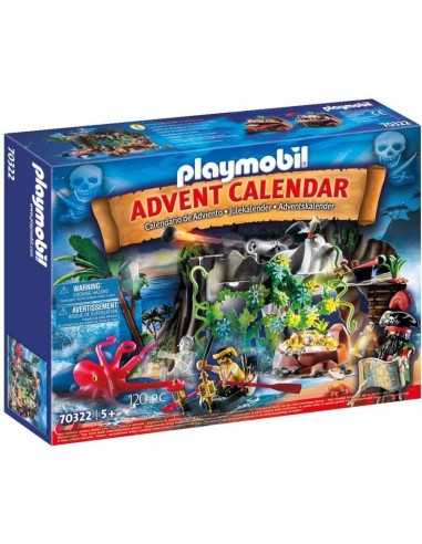 PlayMobil 70322 - Calendario dell'avvento Il covo dei pirati - PLA70322 | Futurartb2b Ingrosso Giocattoli