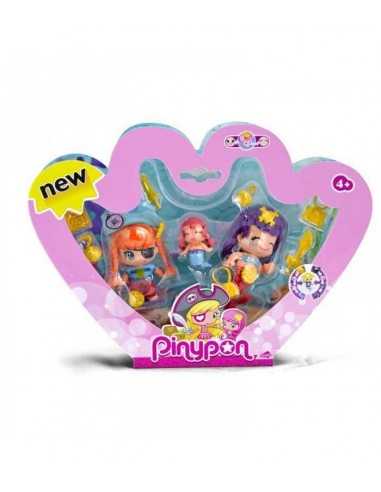 Pinypon pirati e sirene playset con 3 personaggi - FAM700013366 | Futurartb2b Ingrosso Giocattoli