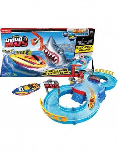 Micro Boats playset race- sfida lo squalo - GIOMCR00000 | Futurartb2b Ingrosso Giocattoli