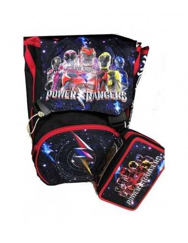 Schoolpack Power Ranger con astuccio 3 zip - WON2C3001702 899 | Futurartb2b Ingrosso Giocattoli