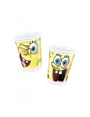 10 Bicchieri di plastica Spongebob - CMGCMG7202 | Futurartb2b Ingrosso Giocattoli