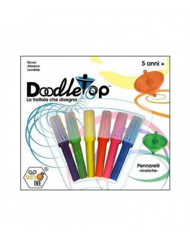 Doodletop set refill 6 pezzi - BOR60200-A.DDT | Futurartb2b Ingrosso Giocattoli