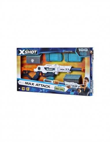 X-Shot Fucile Max Attack con 96 dardi - GRAGG-46022 | Futurartb2b Ingrosso Giocattoli