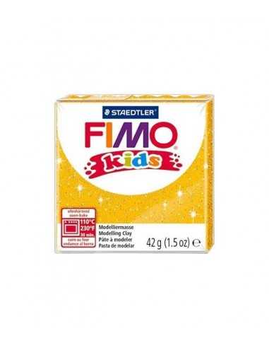 panetto fimo kids 42gr oro glitter - LAG0003620 | Futurartb2b Ingrosso Giocattoli