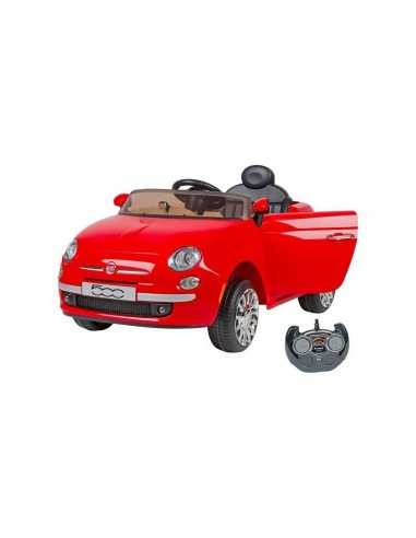 Fiat 500 elettrica 12V rossa - WON389552 | Futurartb2b Ingrosso Giocattoli