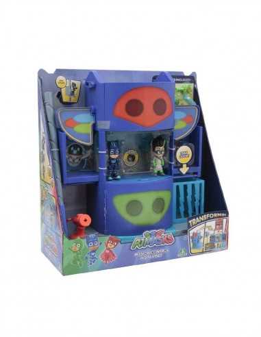 Pj Masks - Playset Quartier generale trasformabile con luci e suoni - GIOPJM76000 | Futurartb2b Ingrosso Giocattoli