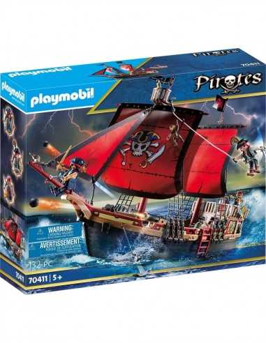 PlayMobil Pirates 70411 - Galeone dei Pirati New - PLA70411 | Futurartb2b Ingrosso Giocattoli