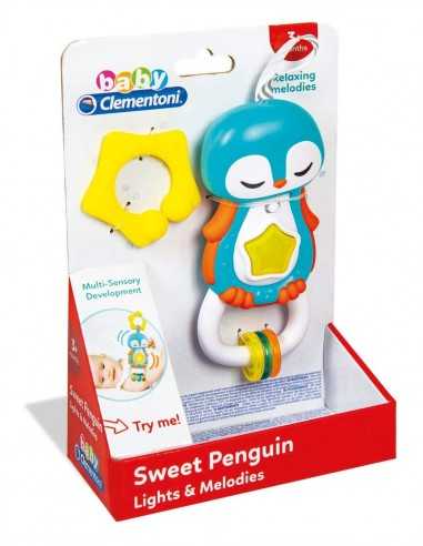 Sonaglino a forma di pinguino - Sweet Penguin - CLE17331 | Futurartb2b Ingrosso Giocattoli