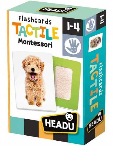 Gioco Educativo - Flashcards Tactile Montessori - HEAMU23738 | Futurartb2b Ingrosso Giocattoli