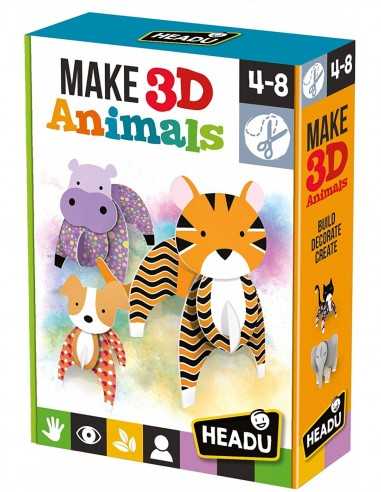 Gioco Educativo - Make 3D Animals Montessori - HEAMU24704 | Futurartb2b Ingrosso Giocattoli