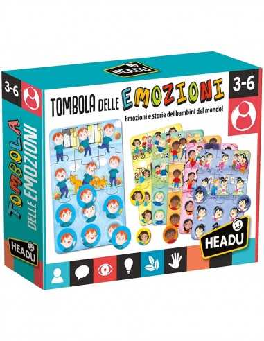 Gioco tombola delle Emozioni - HEAIT25459 | Futurartb2b Ingrosso Giocattoli