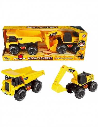 Construction Truck - set Escavatore e Camion con luci e suoni - TOY27222 | Futurartb2b Ingrosso Giocattoli