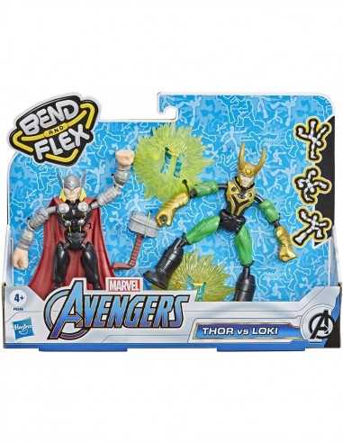 Avengers Thor vs Loki bend and flex - personaggi pieghevoli - HASF02455L00 | Futurartb2b Ingrosso Giocattoli