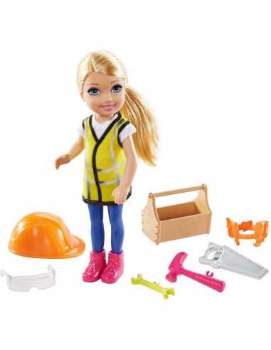 Barbie Chelsea carriera Costruttrice - MATGTN86/GTN87 | Futurartb2b Ingrosso Giocattoli