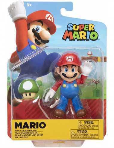 Super Mario - Personaggio Mario con 1-up fungo - JAK40675 | Futurartb2b Ingrosso Giocattoli