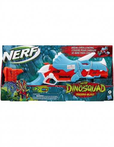 Nerf Pistola DinoSquad Tricera-Blast - HASF0803 | Futurartb2b Ingrosso Giocattoli