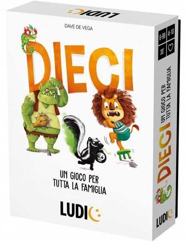 Ludic Dieci - Gioco di societ per tutta la famiglia - HEAIT27613 | Futurartb2b Ingrosso Giocattoli