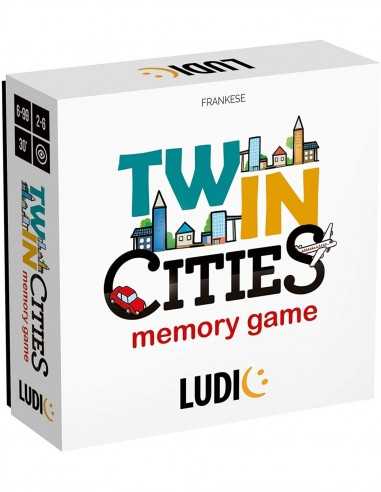 Ludic - Twin Cities gioco di memoria - HEAMU27545 | Futurartb2b Ingrosso Giocattoli