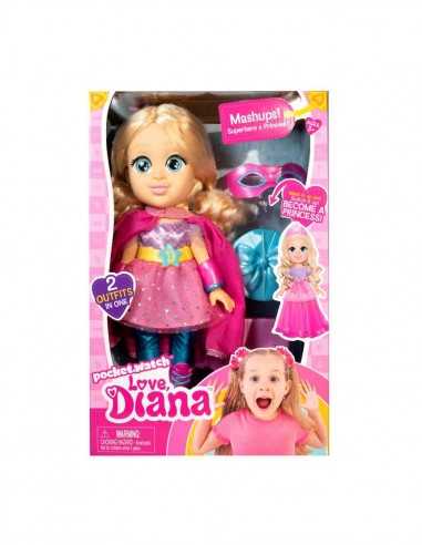 Love Diana - Bambola super eroina principessa - GIOLVE07000 | Futurartb2b Ingrosso Giocattoli