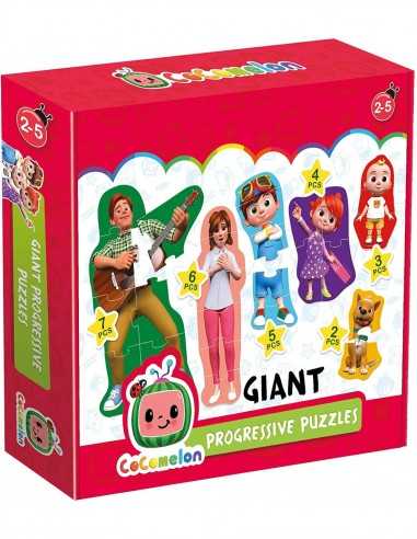 Cocomelon - Giant Progressive Puzzle - HEAMU29518 | Futurartb2b Ingrosso Giocattoli