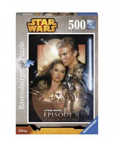 Puzzle Star Wars l'attacco dei cloni 500 pezzi - RAV14666 | Futurartb2b Ingrosso Giocattoli