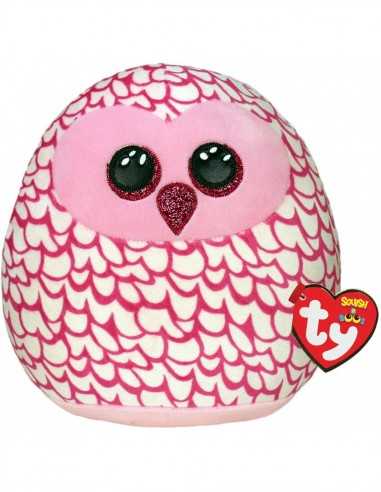 Peluche Squish a Boos Gufetta Pinky 22 cm - CRAT39300 | Futurartb2b Ingrosso Giocattoli