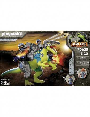 PlayMobil Dino Rise 70625 - Spinosauro potere della doppia dif - PLA70625 | Futurartb2b Ingrosso Giocattoli