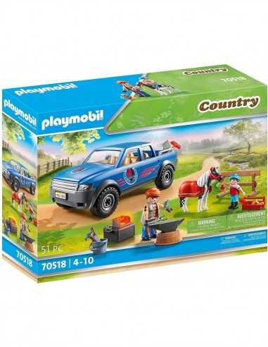 PlayMobil Country 70518 - Maniscalco con pickup - PLA70518 | Futurartb2b Ingrosso Giocattoli