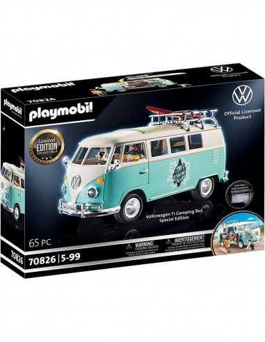 PlayMobil 70826 Volkswagen Bulli T1 special edition - PLA70826 | Futurartb2b Ingrosso Giocattoli