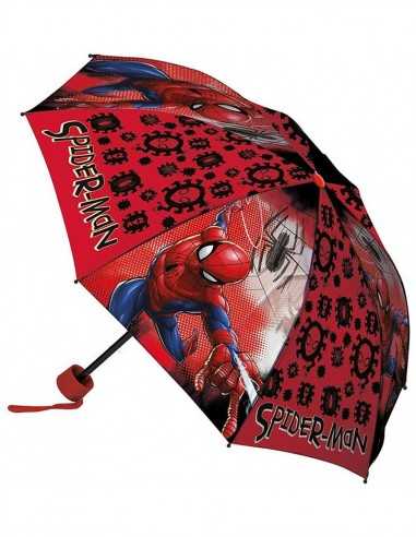 Marvel Spider Man Ombrello pieghevole rosso - CORM02502 MC | Futurartb2b Ingrosso Giocattoli