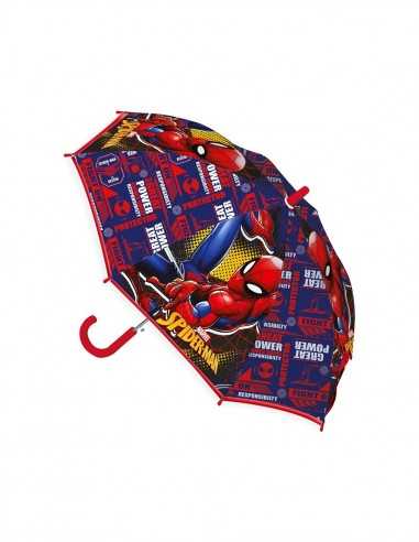 Spider-Man Ombrello manuale in PVC - CORM02504 MC | Futurartb2b Ingrosso Giocattoli