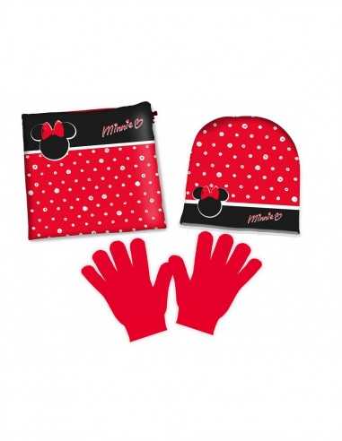 Disney Minnie Set Guanti sciarpa e cappello Taglia 54 - CORD01222 MC/54 | Futurartb2b Ingrosso Giocattoli