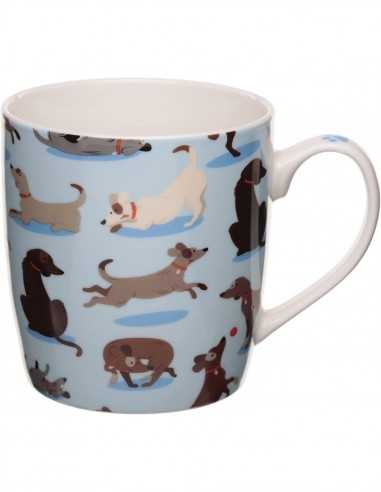 Tazza in porcellana con Cani - 350 ml - PUCMUG327 | Futurartb2b Ingrosso Giocattoli