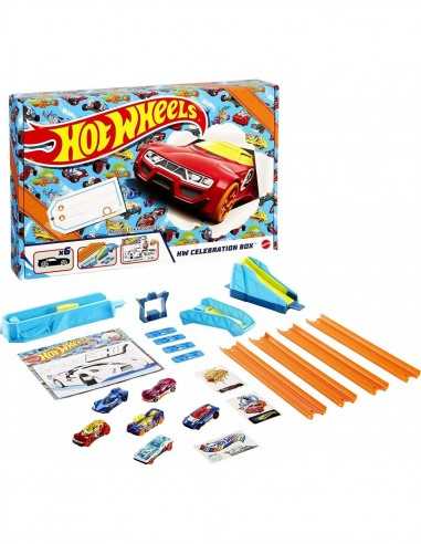 Hot Wheels - Kit regalo pista e 6 macchinine - TOYGWN96 | Futurartb2b Ingrosso Giocattoli