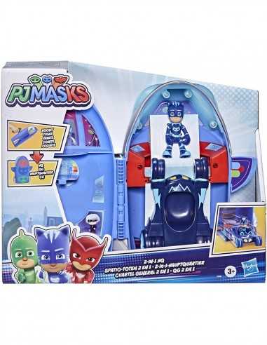 PJ Masks Super Pigiamini - Razzo Quartier Generale 2 in1 - HASF20985L00 | Futurartb2b Ingrosso Giocattoli