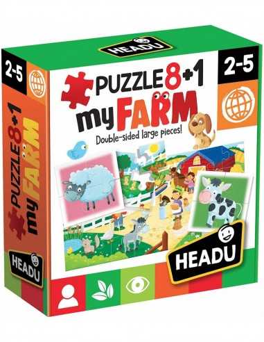 Puzzle My Farm Ecoplay - La mia fattoria - HEAMU29556 | Futurartb2b Ingrosso Giocattoli