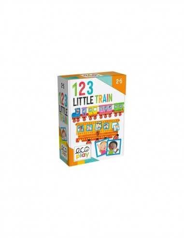 Puzzle 123 Piccolo Treno - Ecoplay - HEAMU28566 | Futurartb2b Ingrosso Giocattoli