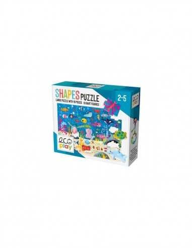 Ecoplay - Puzzle Abitanti del mare - HEAMU29563 | Futurartb2b Ingrosso Giocattoli