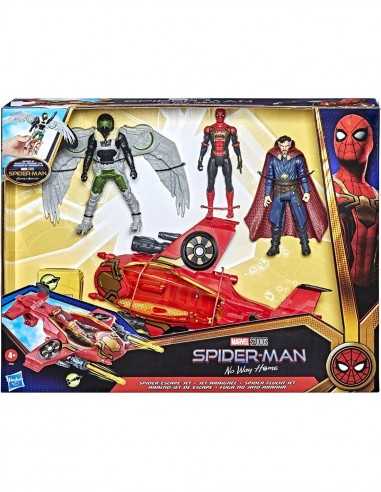 Marvel Spider-Man Jet con 3 personaggi - HASF4434 | Futurartb2b Ingrosso Giocattoli