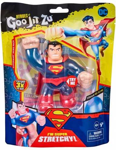 Goo Jit Zu - Super Man super elastico 13 cm - GRAGJT22000-3 | Futurartb2b Ingrosso Giocattoli