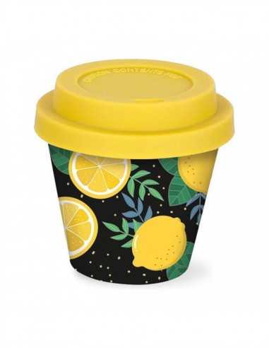 Mini tazza in bamb con limoni 90 ml - TOTID0127 | Futurartb2b Ingrosso Giocattoli