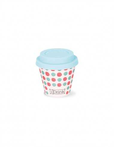 Mini tazza in bamb a pois 90 ml - TOTID0120 | Futurartb2b Ingrosso Giocattoli