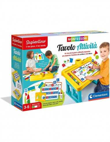 Tavolo attivit metodo Montessori - CLE16340 | Futurartb2b Ingrosso Giocattoli