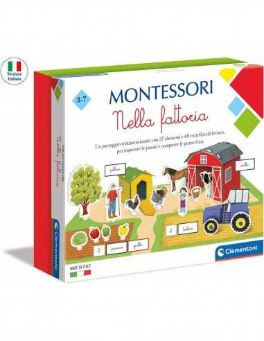 Nella fattoria con metodo Montessori - CLE16267 | Futurartb2b Ingrosso Giocattoli