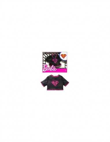 Barbie T-Shirt nera Superman - FICFLP40/FXJ84 | Futurartb2b Ingrosso Giocattoli