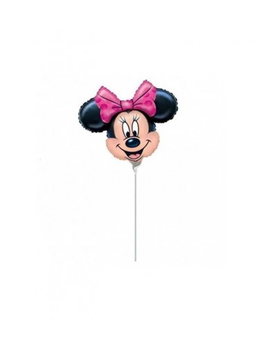 palloncino con asta minnie - 2091868089045 | Futurartb2b Ingrosso Giocattoli